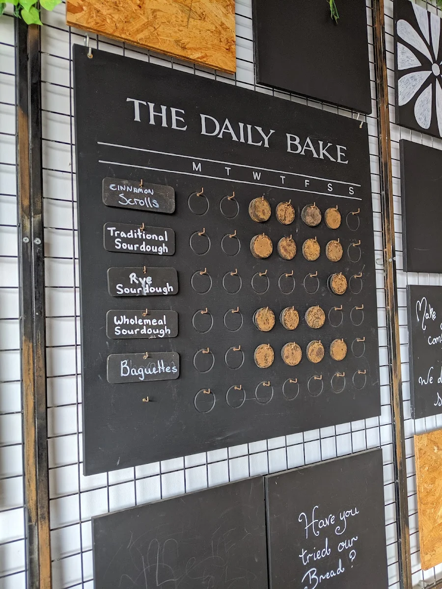 Menu, Williams Cafe