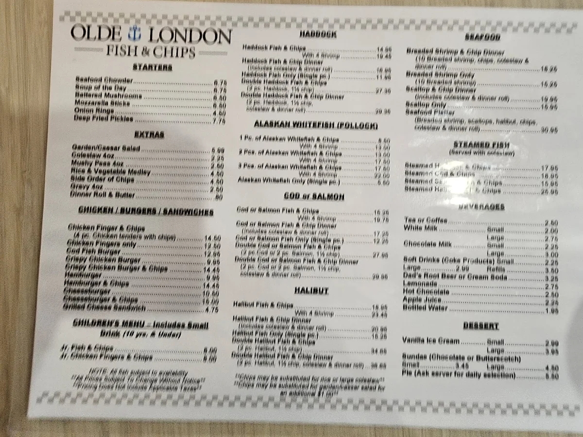 Menu photo 1
