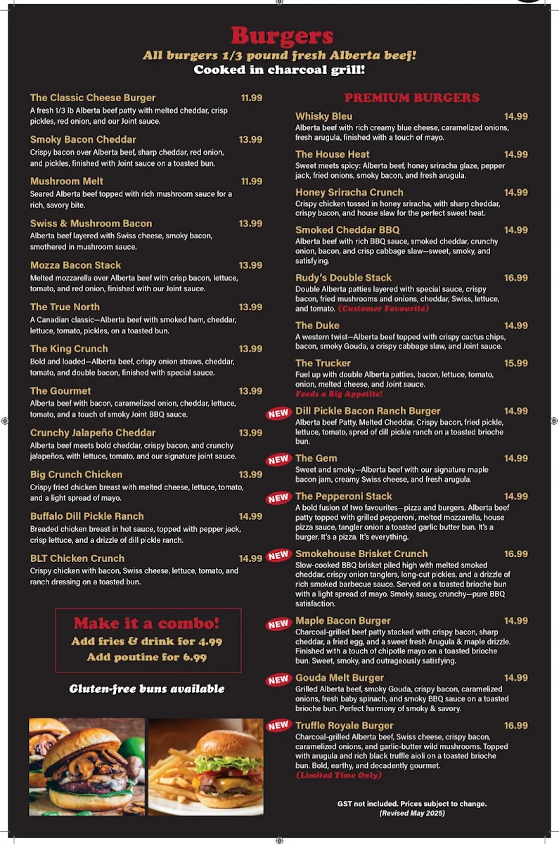 Menu, 𝓟𝓲𝔃𝔃𝓪 𝓑𝓾𝓻𝓰𝓮𝓻 𝓙𝓸𝓲𝓷𝓽