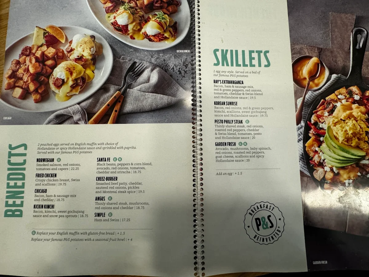 Menu, Pür & Simple