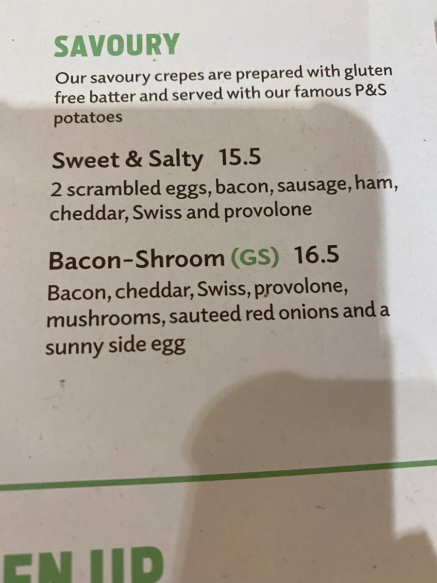 Menu, Pür & Simple