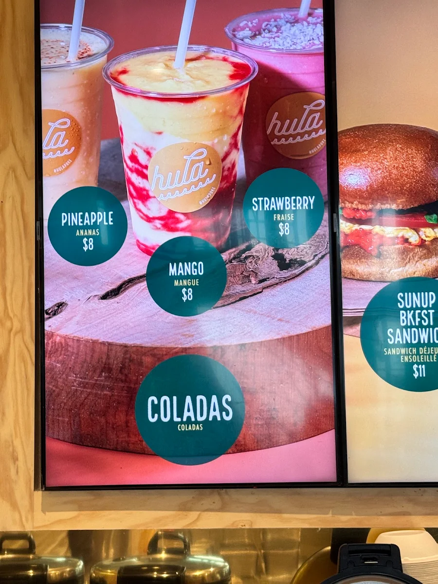 Menu, Hula Poke