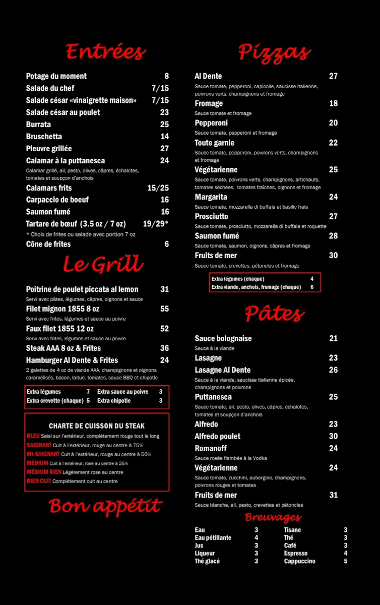 Menu photo 1