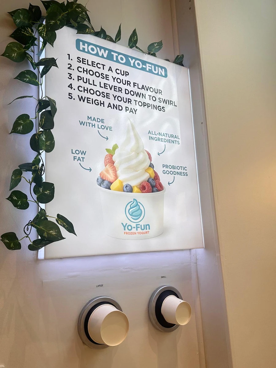 Menu, Yo Fun
