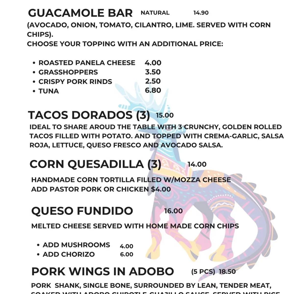 Menu photo 2