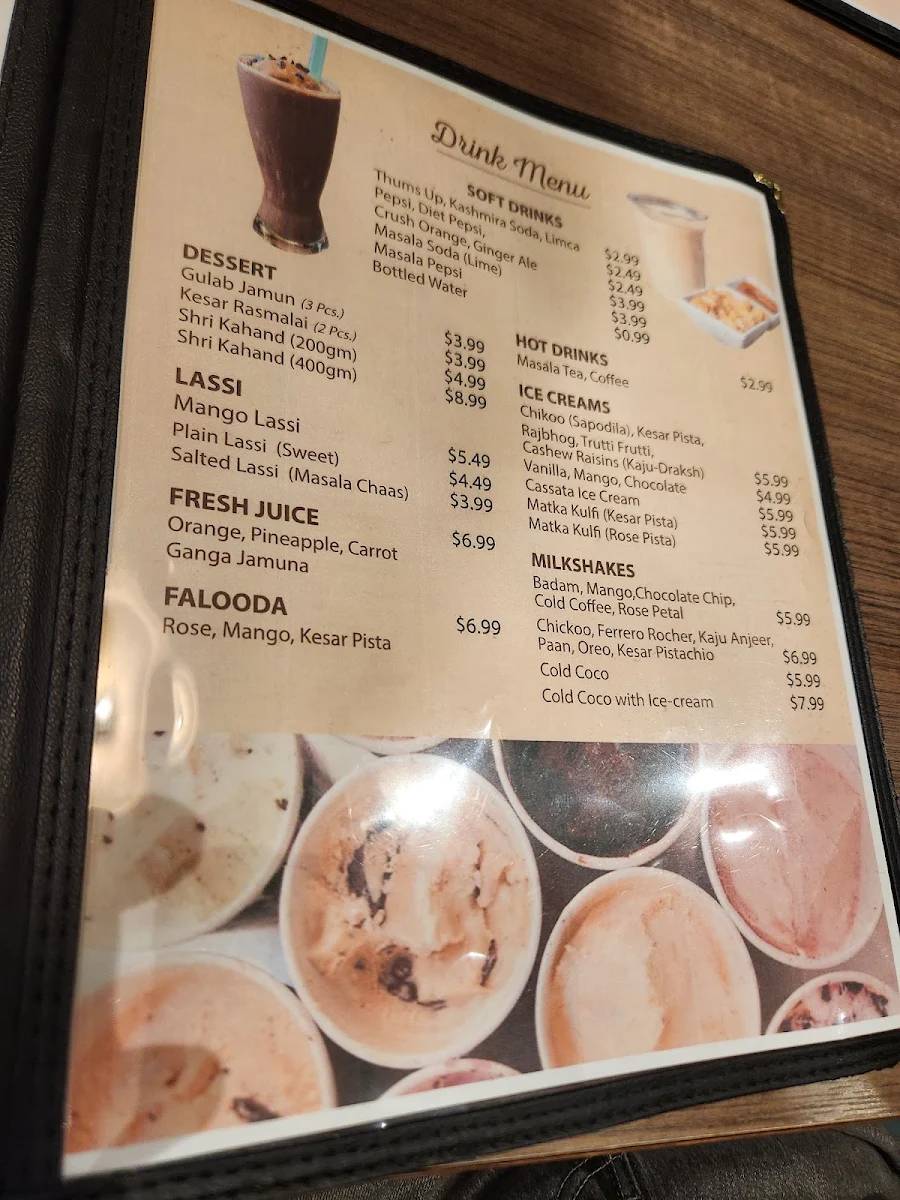 Menu, Honest Restaurant Etobicoke