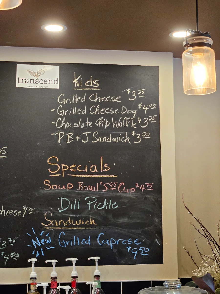 Menu, Jef's Café