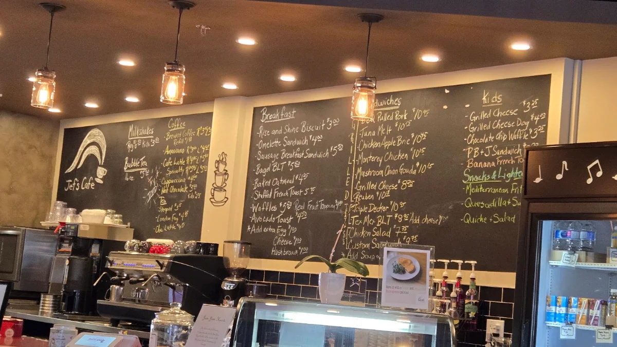 Menu, Jef's Café