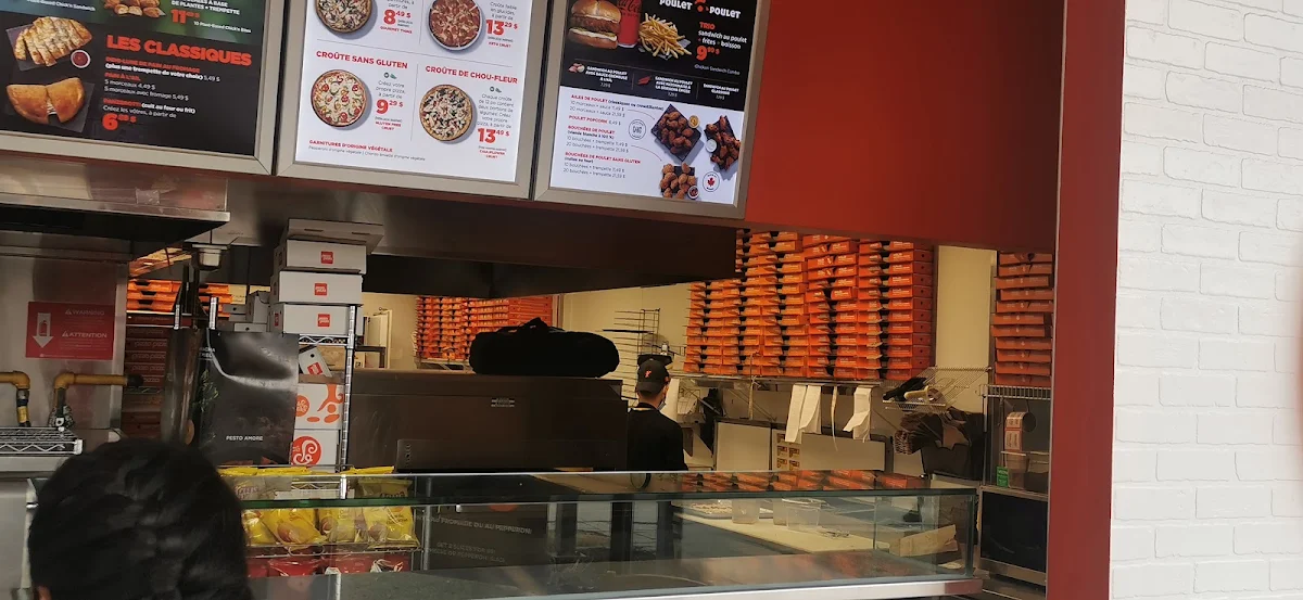 Menu, Pizza Pizza