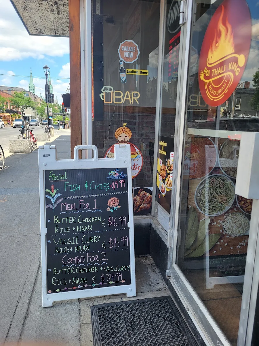 Menu, Thali King