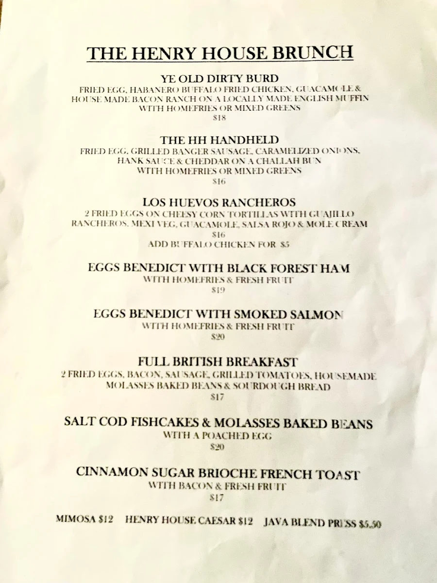 Menu photo 1