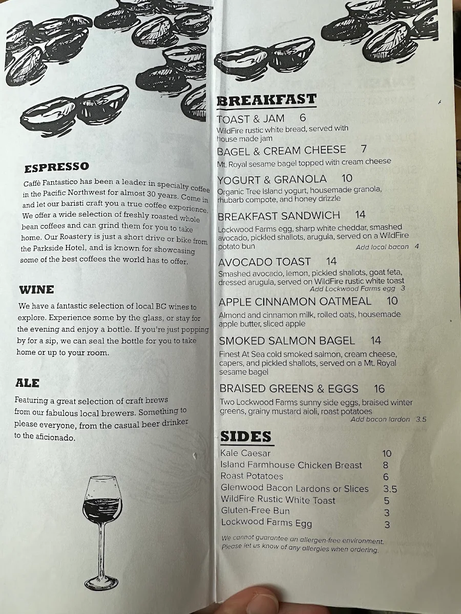 Menu, Tre Fantastico