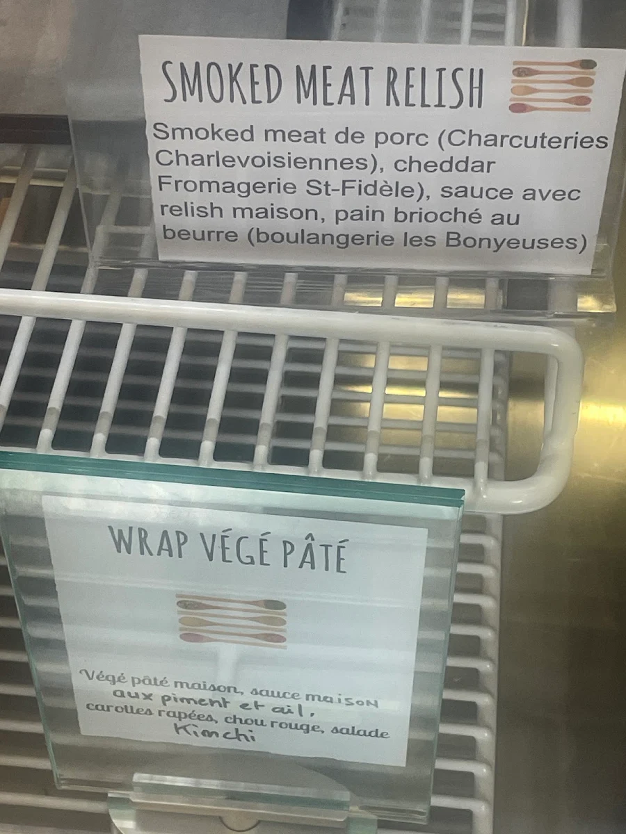 Menu, La p'tite Franquette