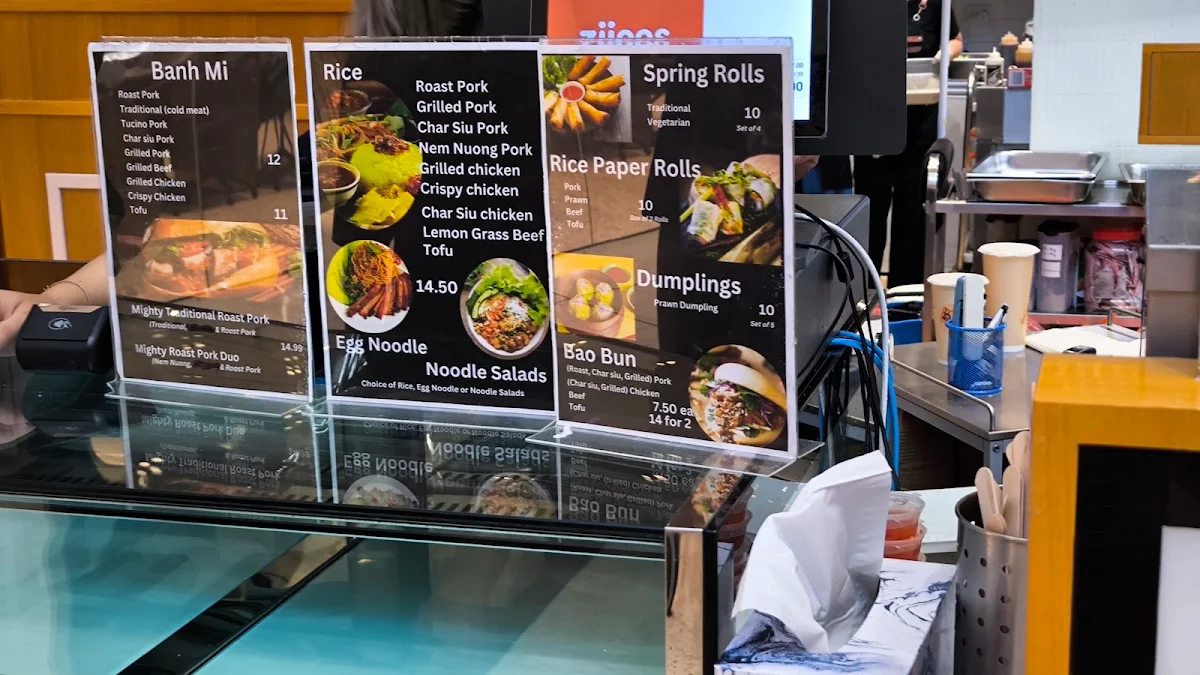 Menu, Boba Banh Mi