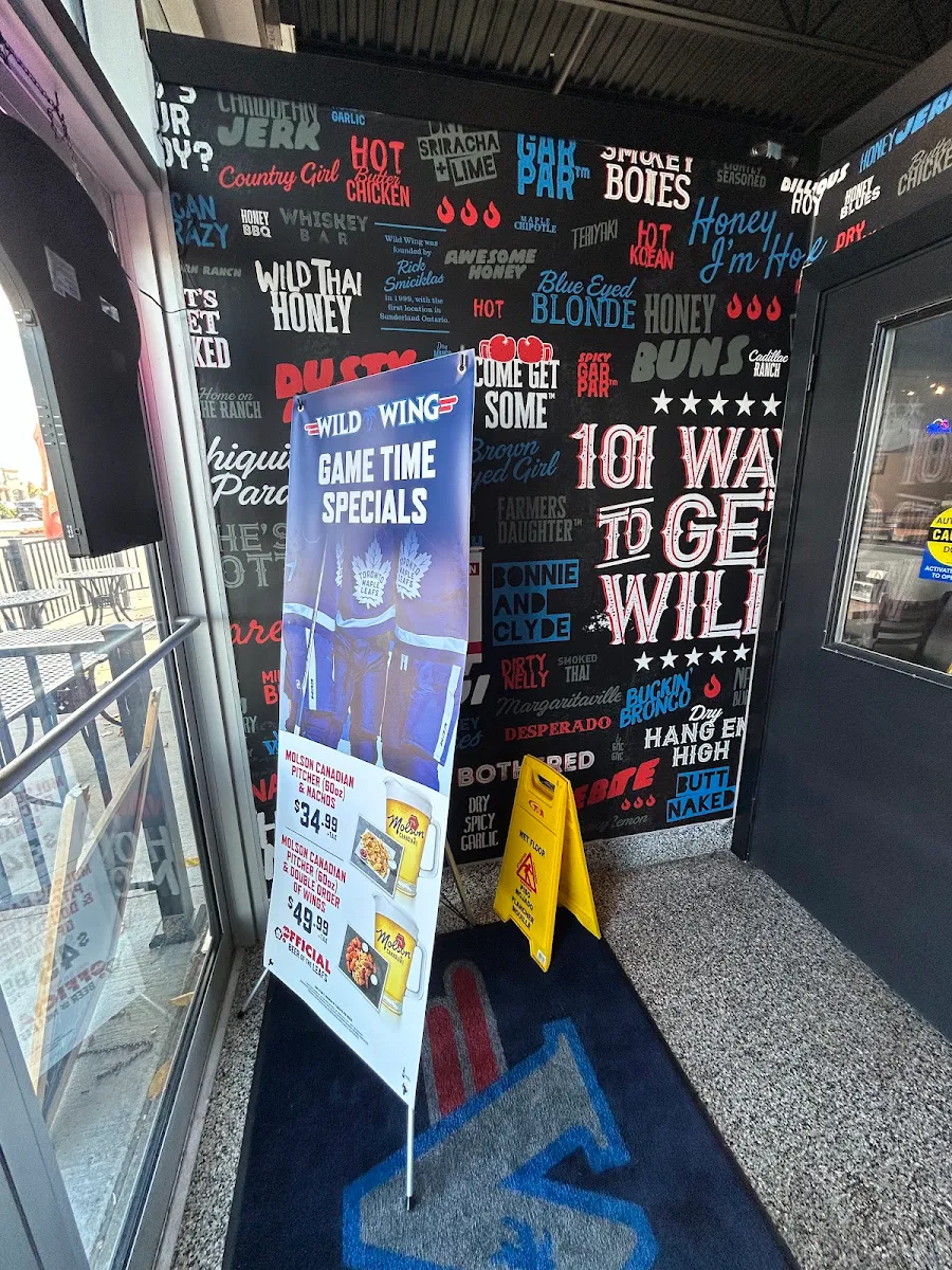 Menu, Wild Wing