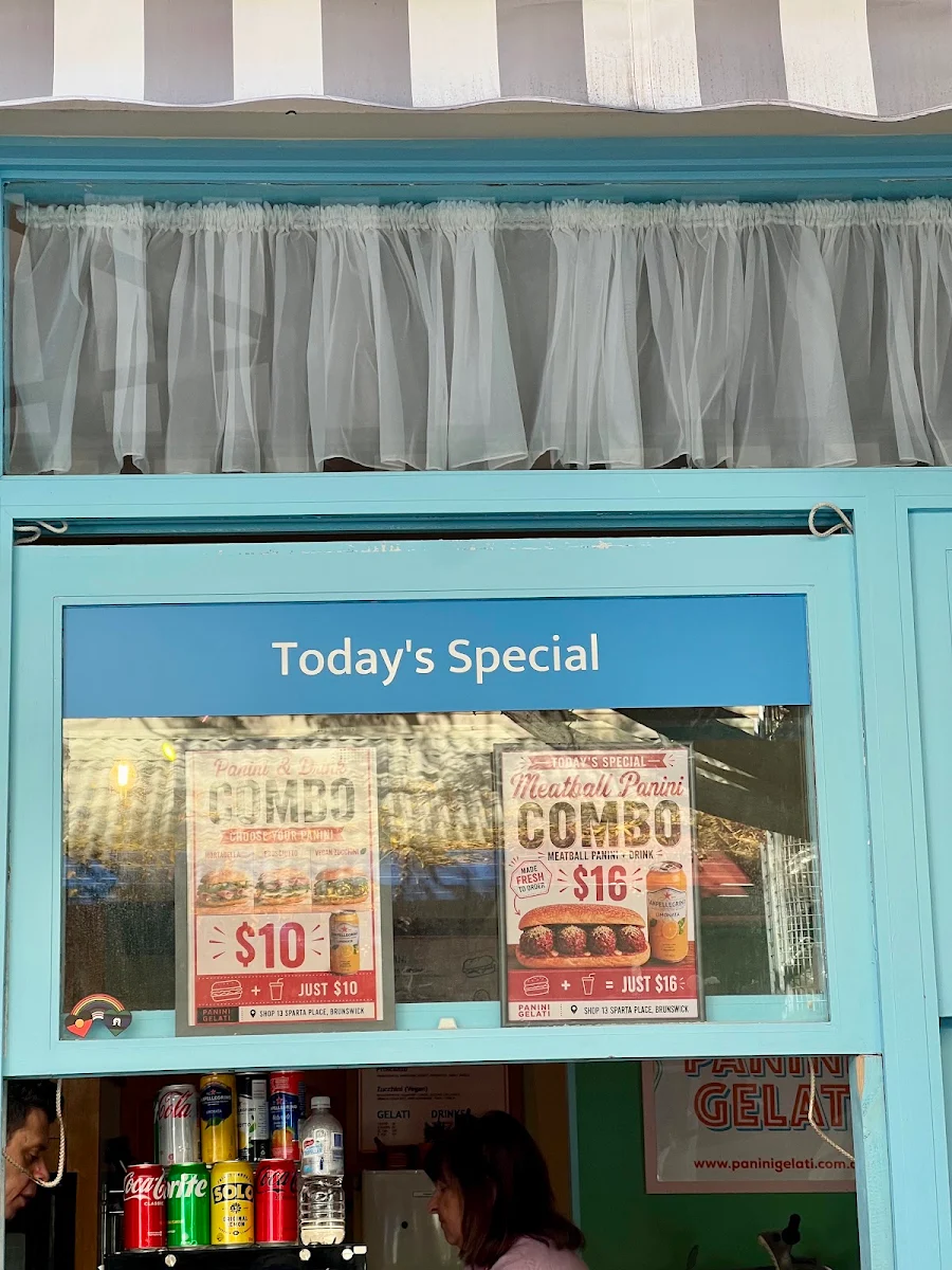 Menu, Panini Gelati