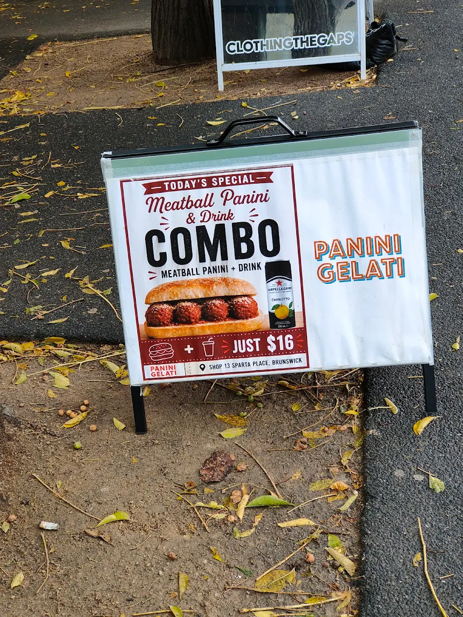 Menu, Panini Gelati