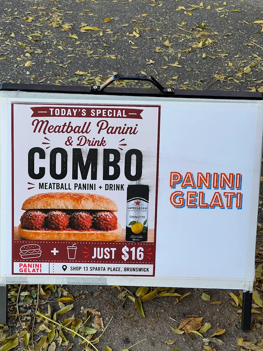 Menu, Panini Gelati