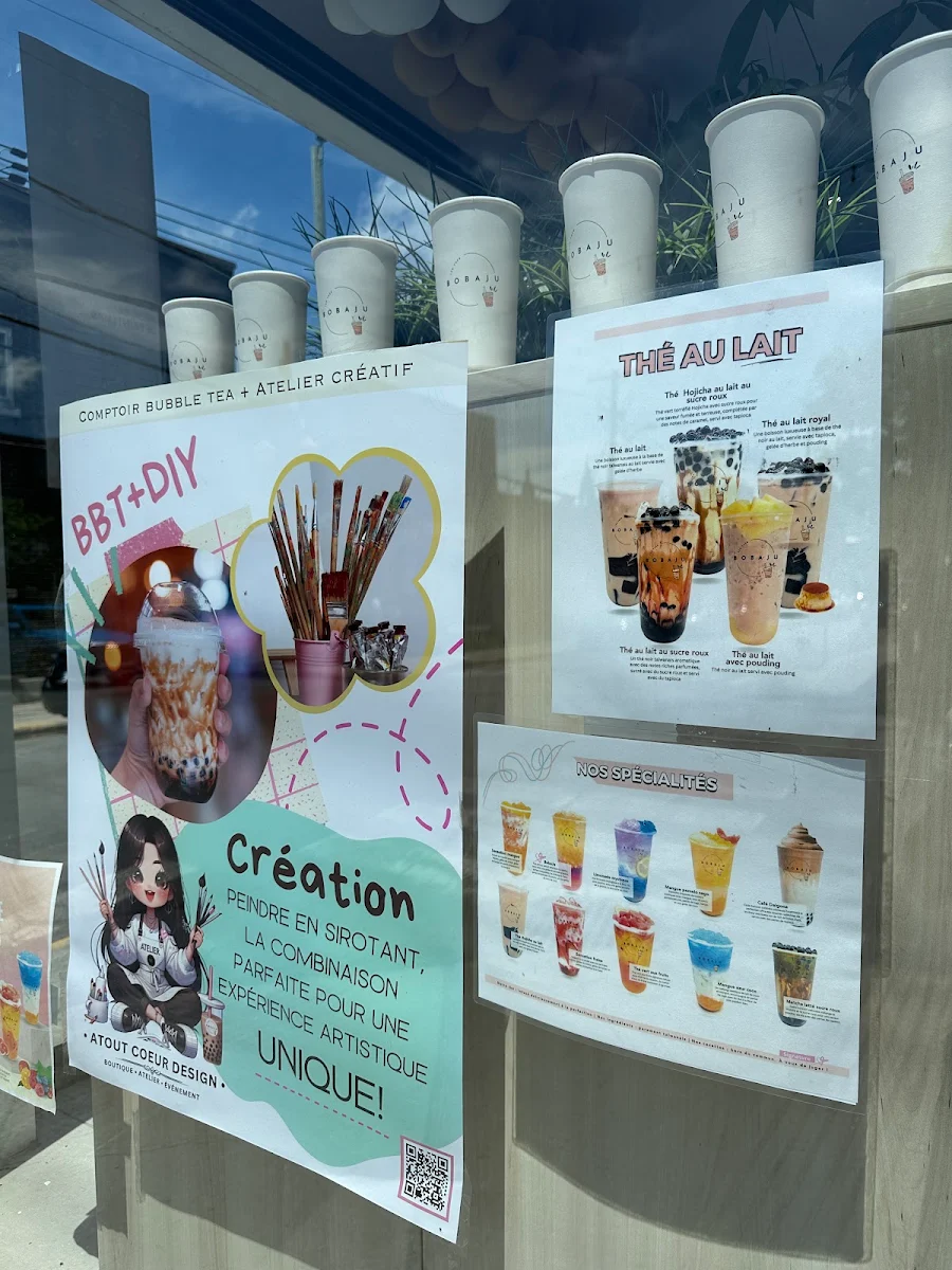Menu, Les Thés BobaJu