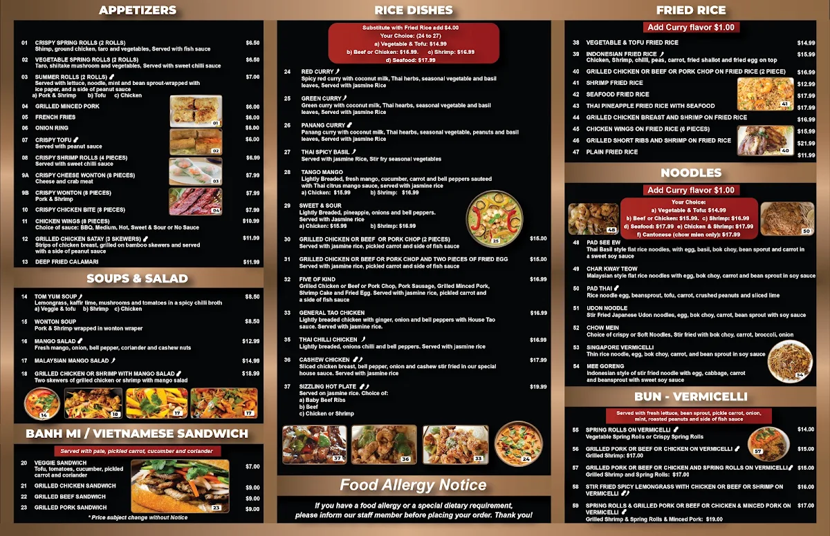 Menu photo 1