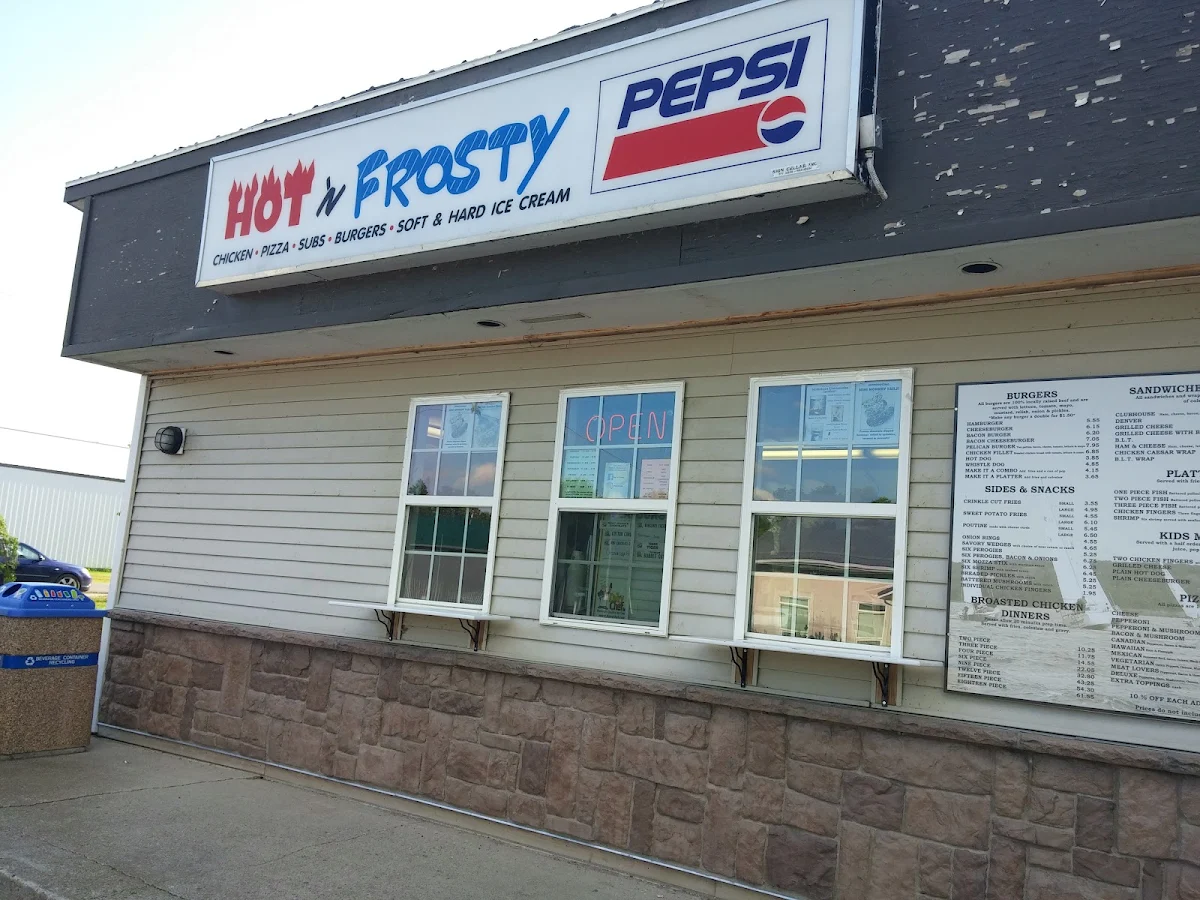 Menu, Hot 'n' Frosty