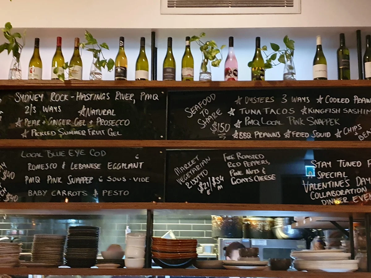 Menu, Bills Fishhouse & Bar
