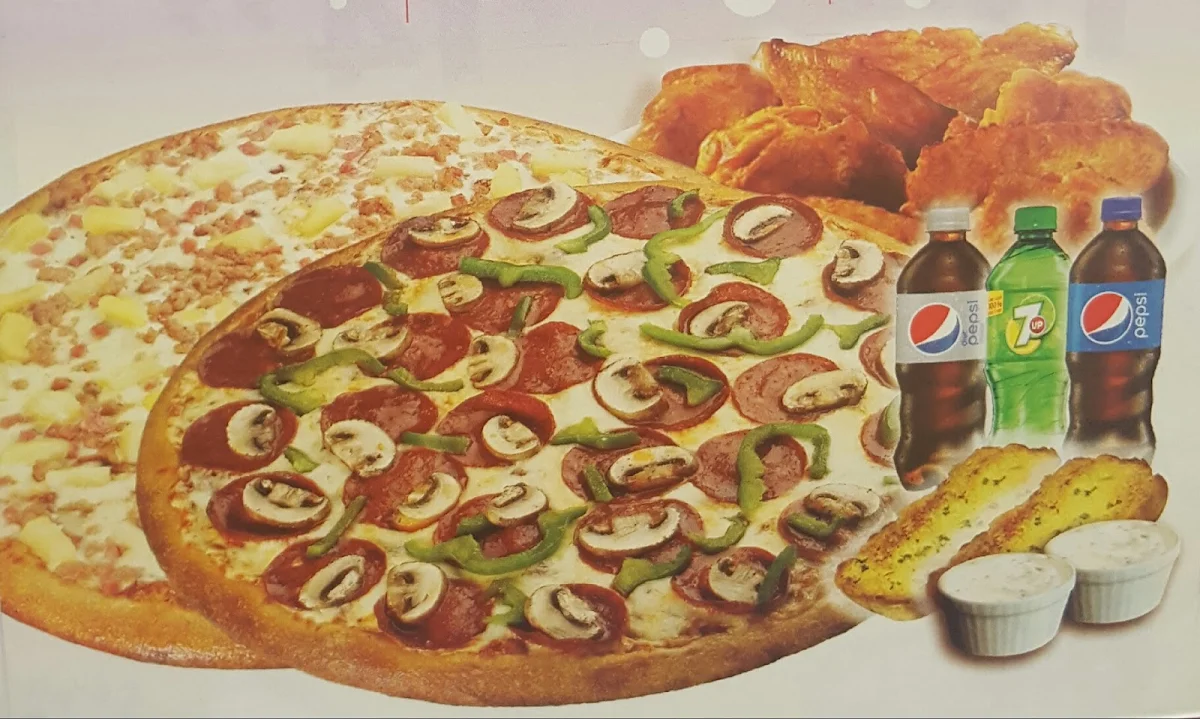 Food & drink, Twice The Deal Pizza