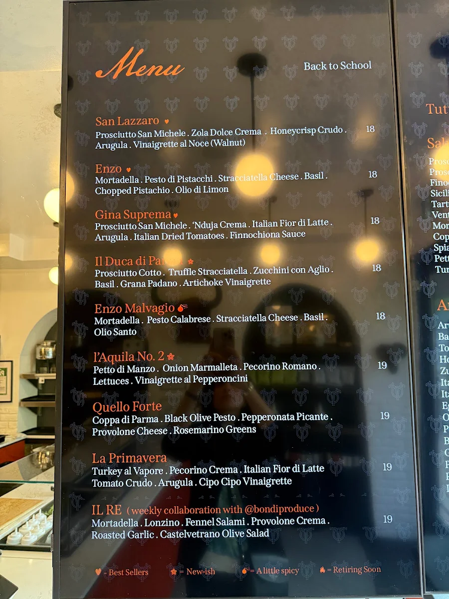 Menu, Ariete E Toro