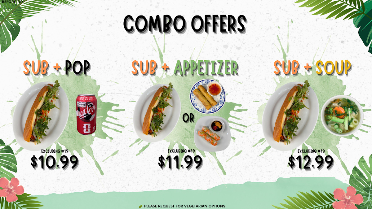 Menu, La Cay