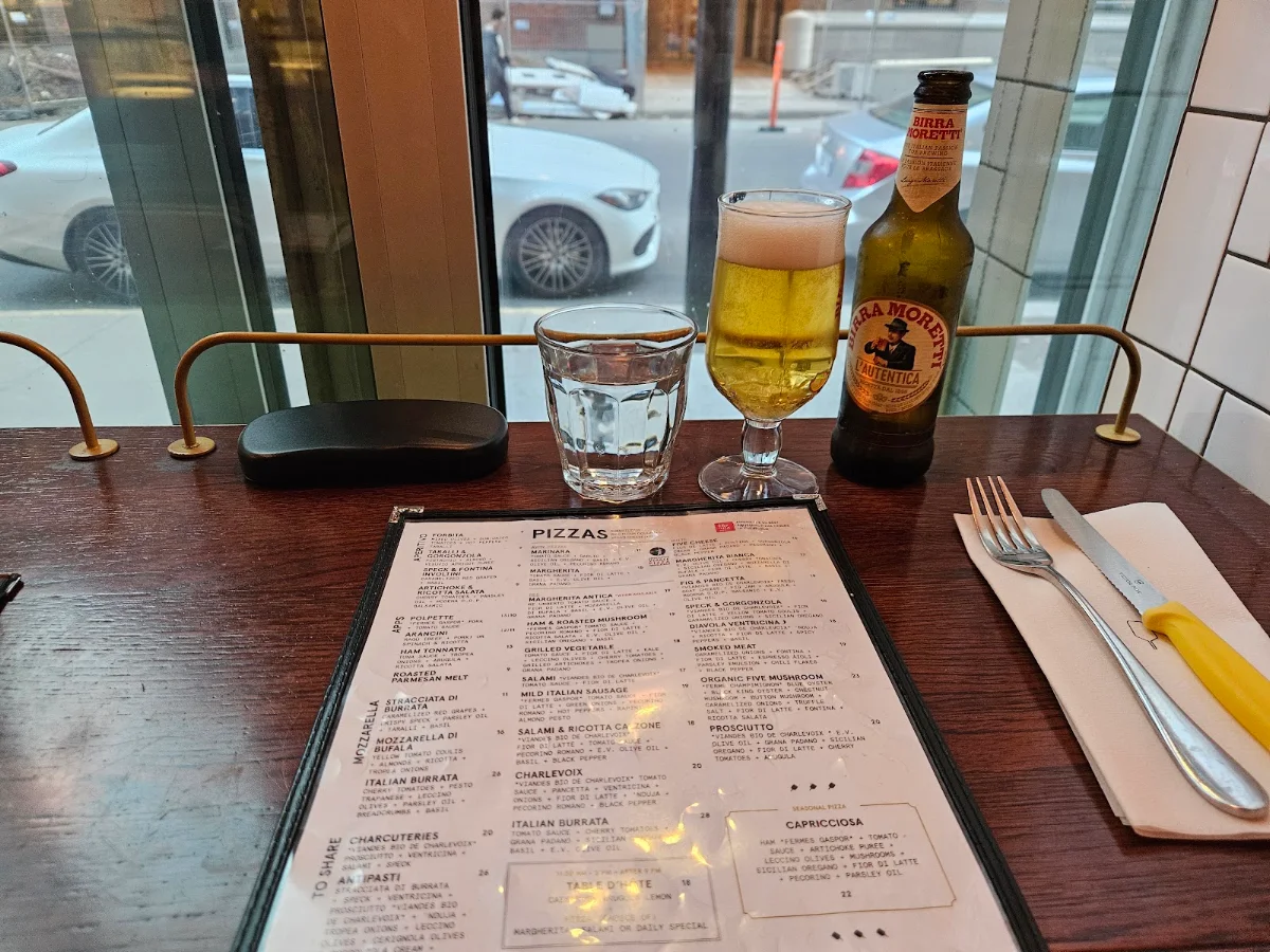 Menu, Pizzéria NO.900 - Peel, Montréal