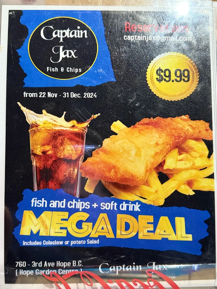 Menu, Cthulhu's - Fish & Chips