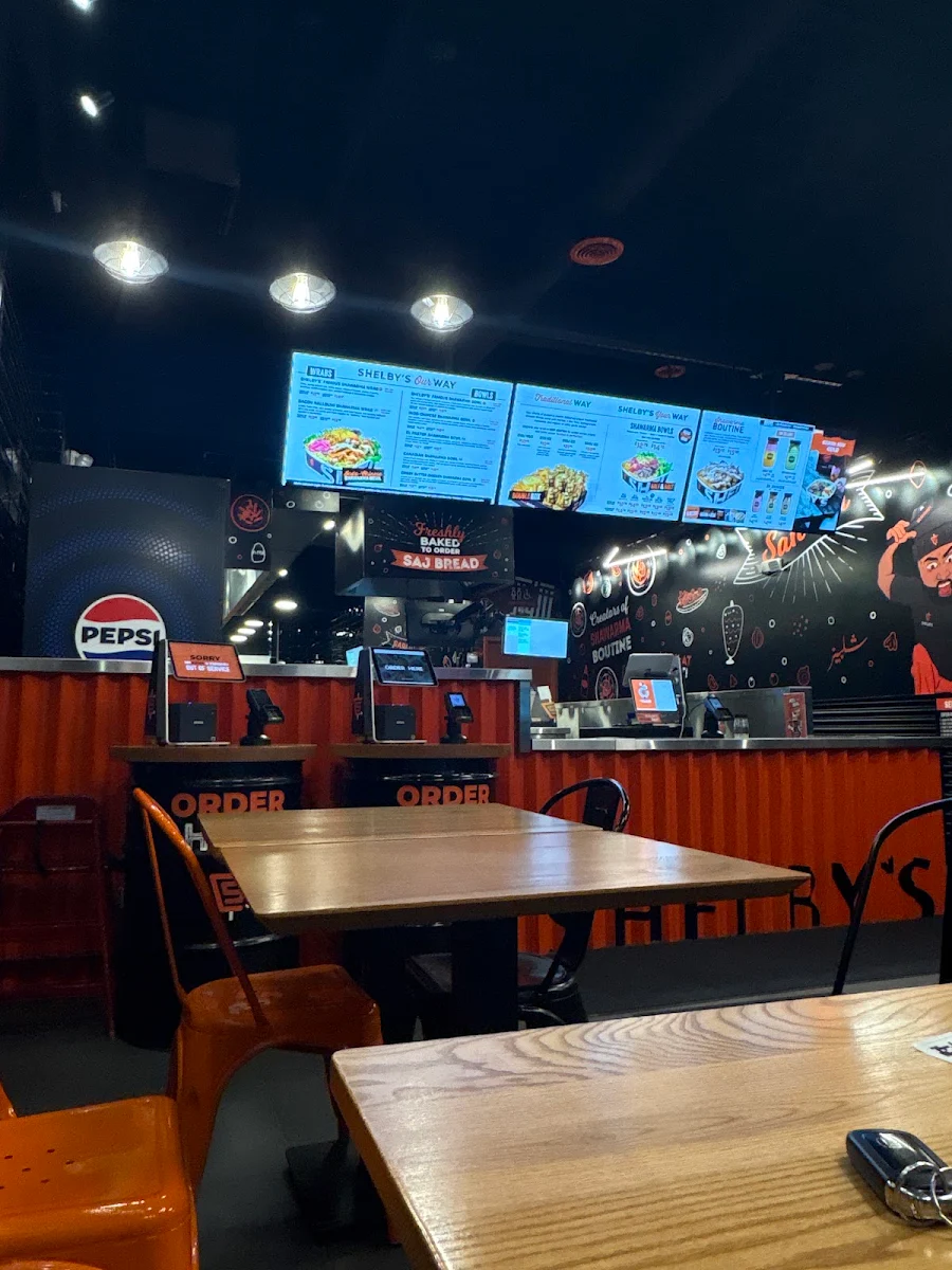 Vibe, Shelby’s Legendary Shawarma