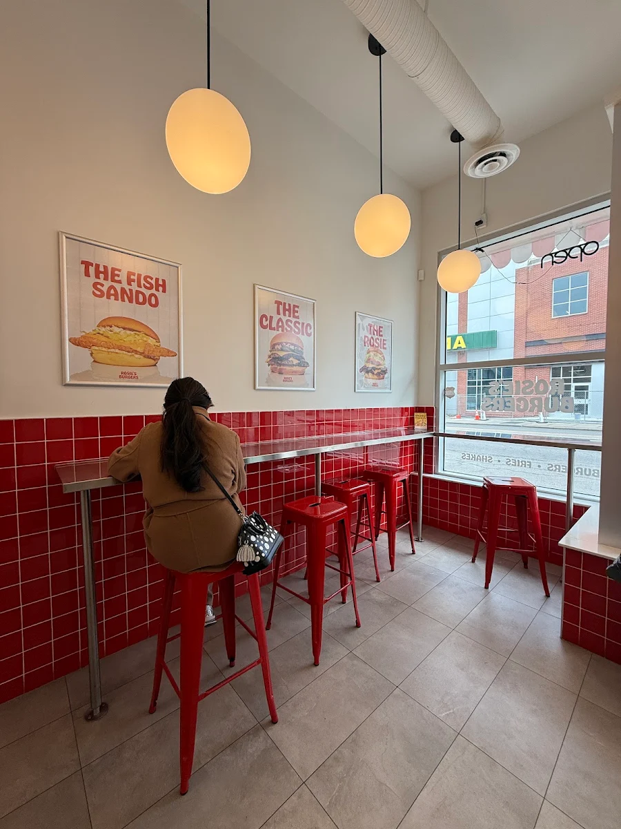 Vibe, Rosie’s Burgers - 8th Street