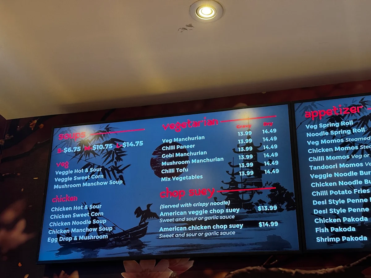 Menu, Hakkalicious
