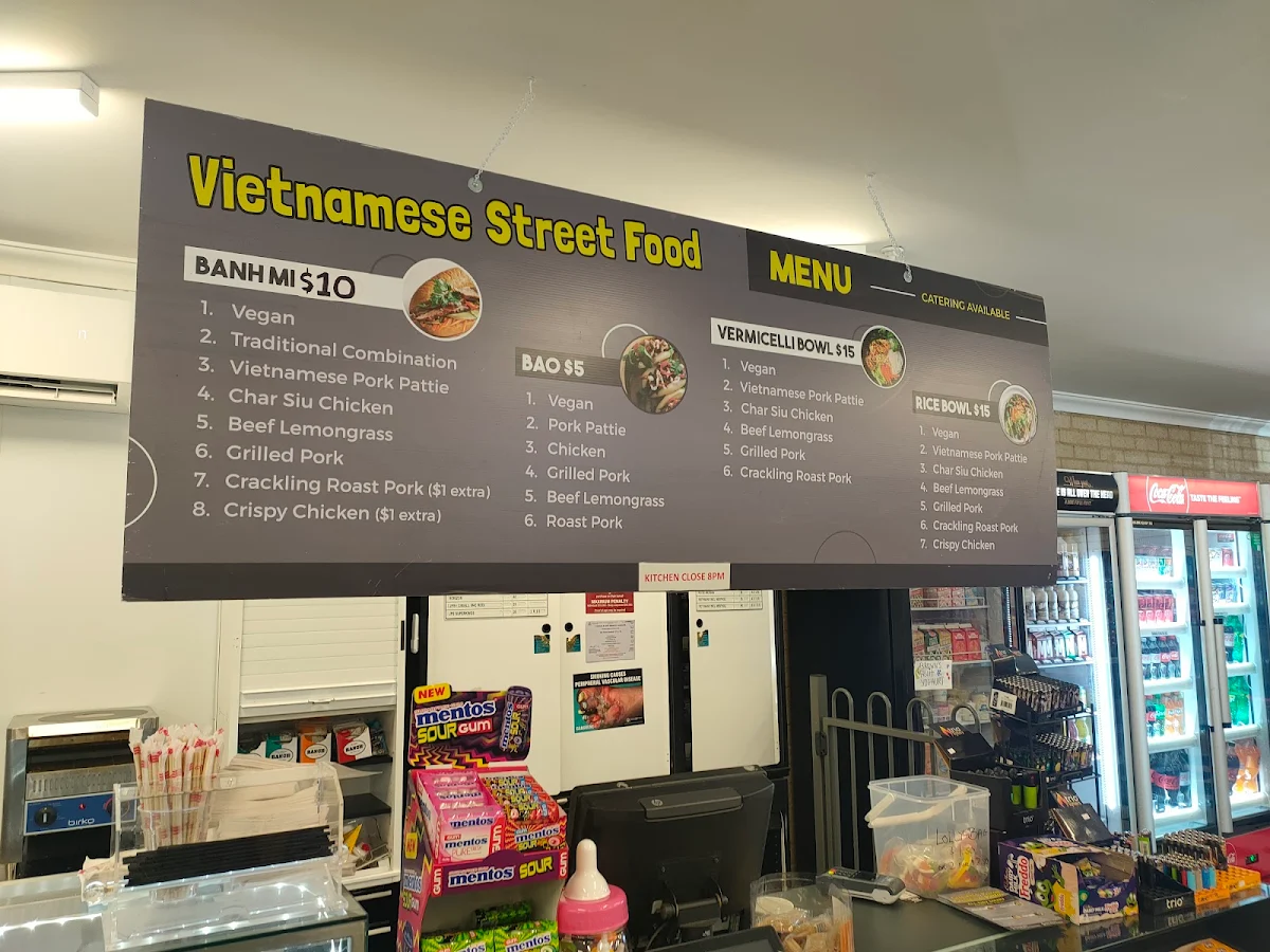 Menu, Greenfields Pitstop Deli & Bakery