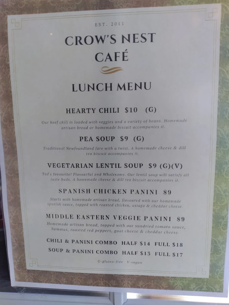 Menu photo 1