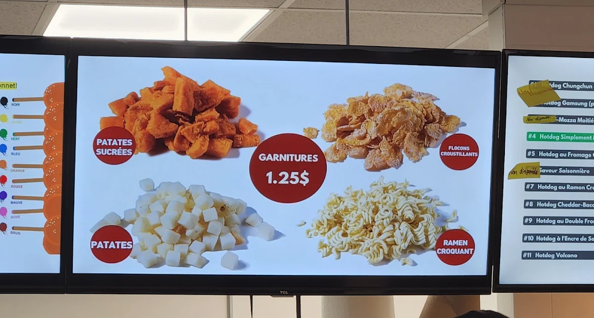 Menu, Chungchun Kogo Coreen