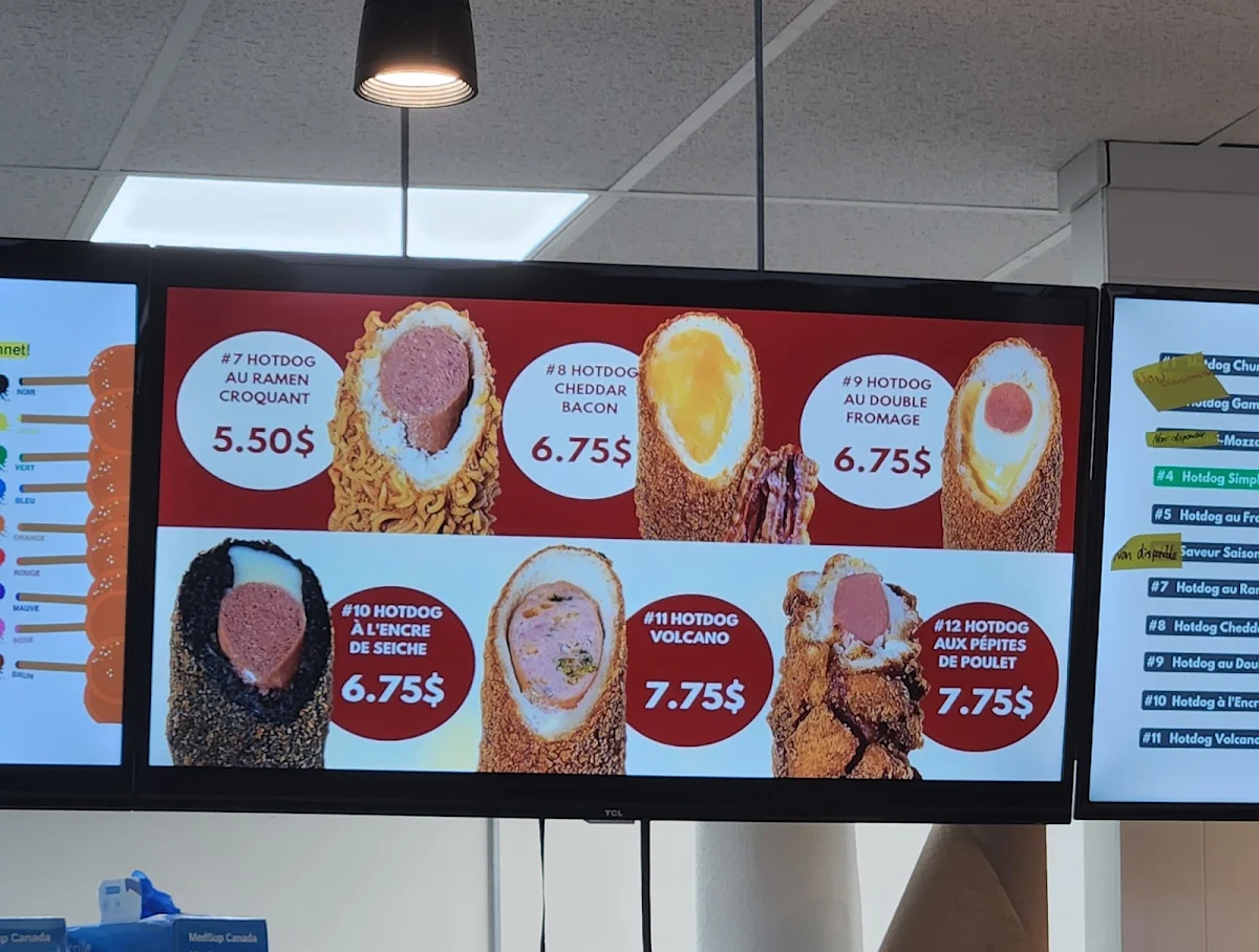 Menu, Chungchun Kogo Coreen