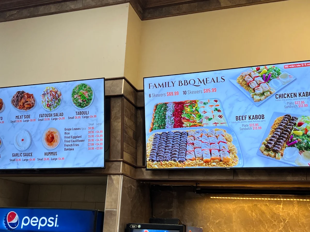Menu, Mr Shawarma Restaurant (Kanata)