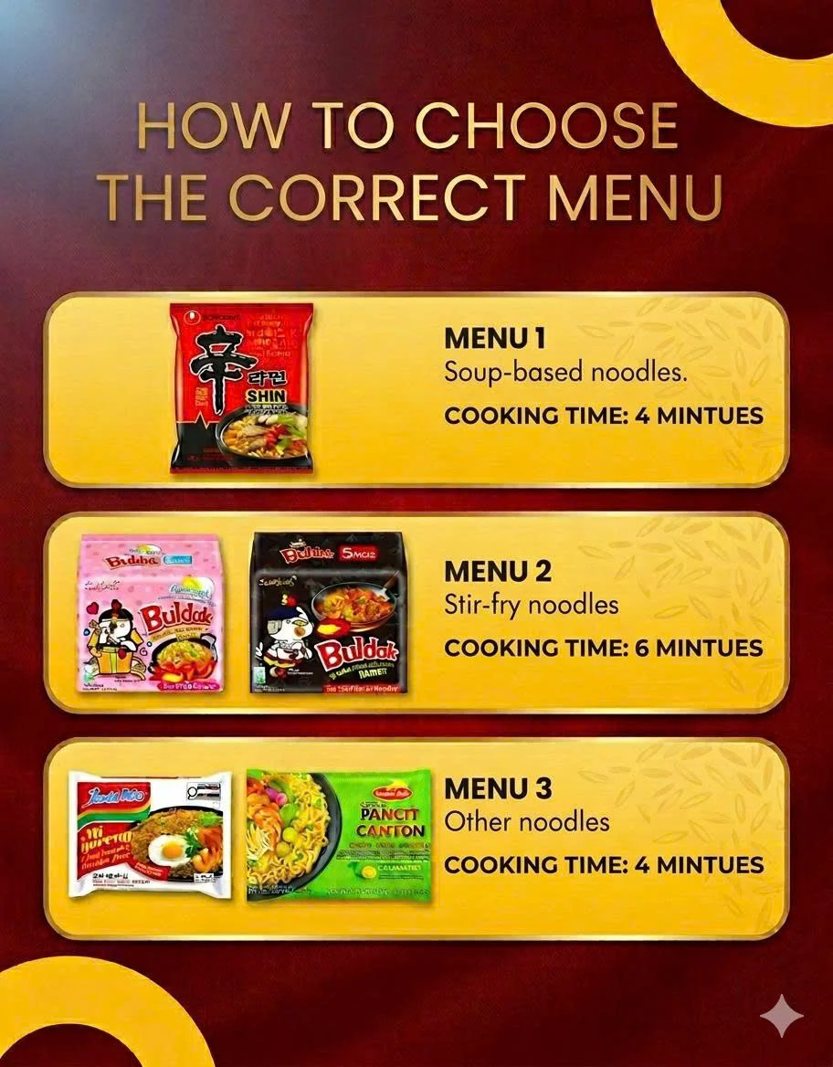 Menu, The Self Ramen Bar