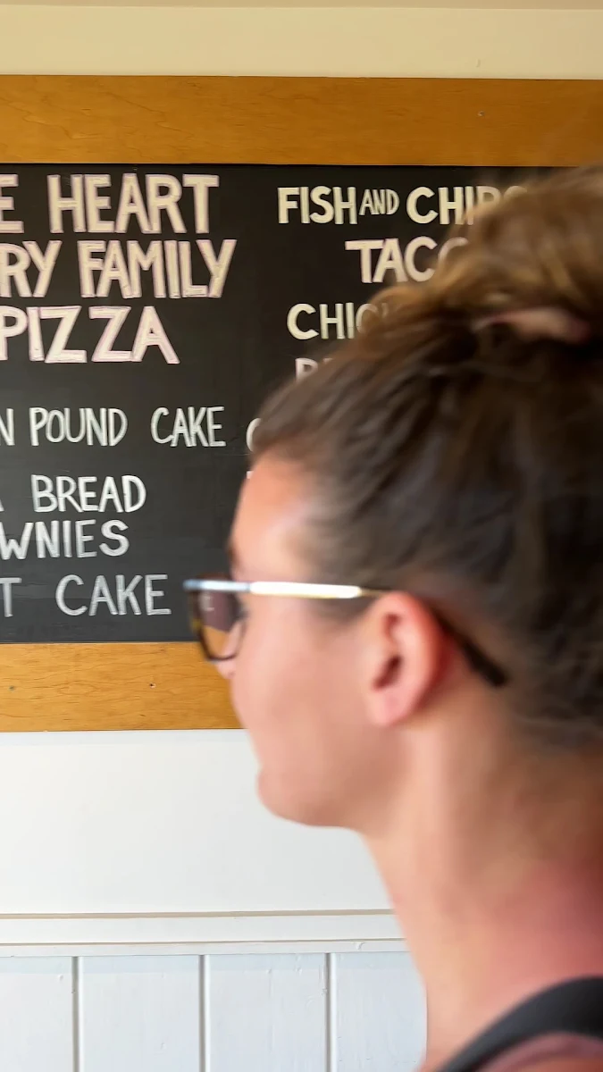 Menu, Uptown Pizza