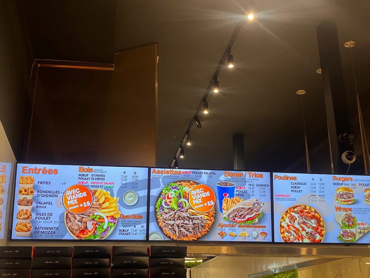 Menu, JUSTE DÖNER /JUST DÖNER