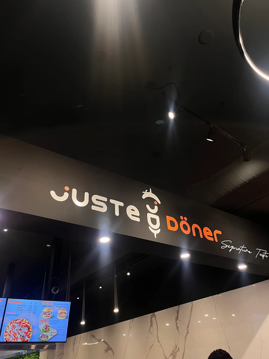Menu, JUSTE DÖNER /JUST DÖNER