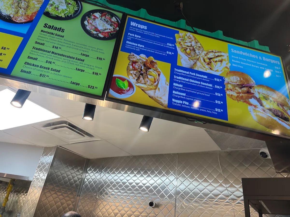 Menu, Hungry Donkey Hamilton