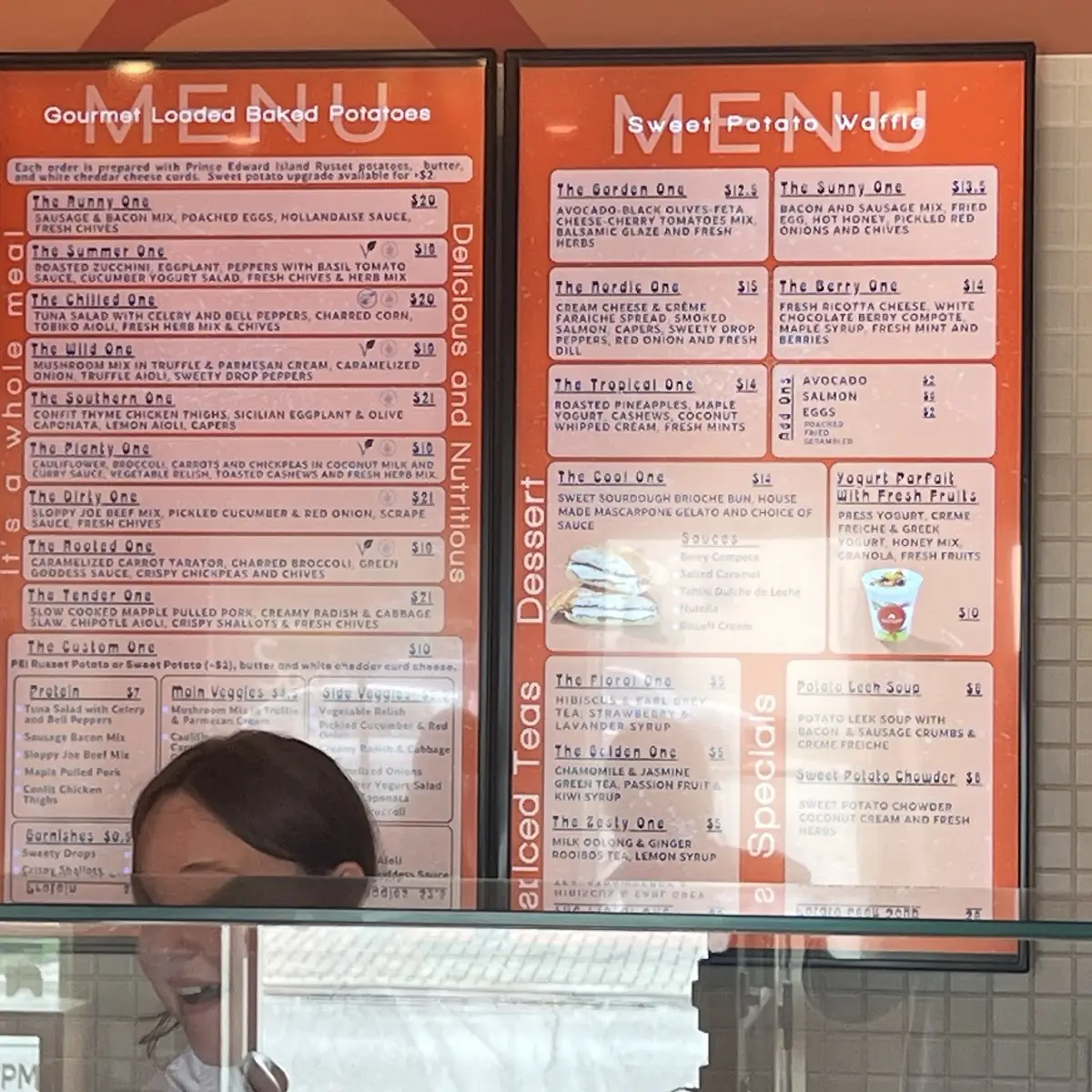 Menu, Scrape