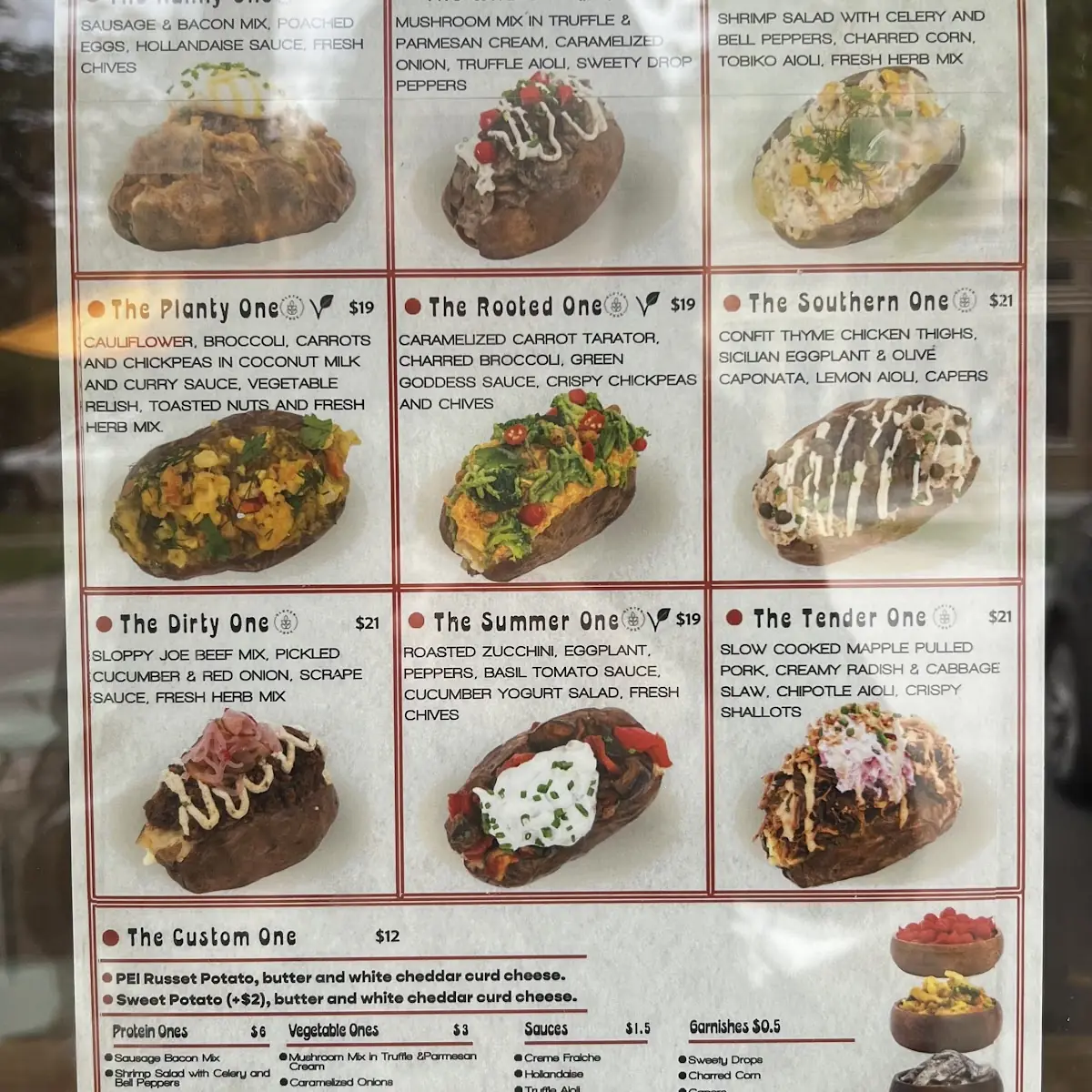 Menu, Scrape