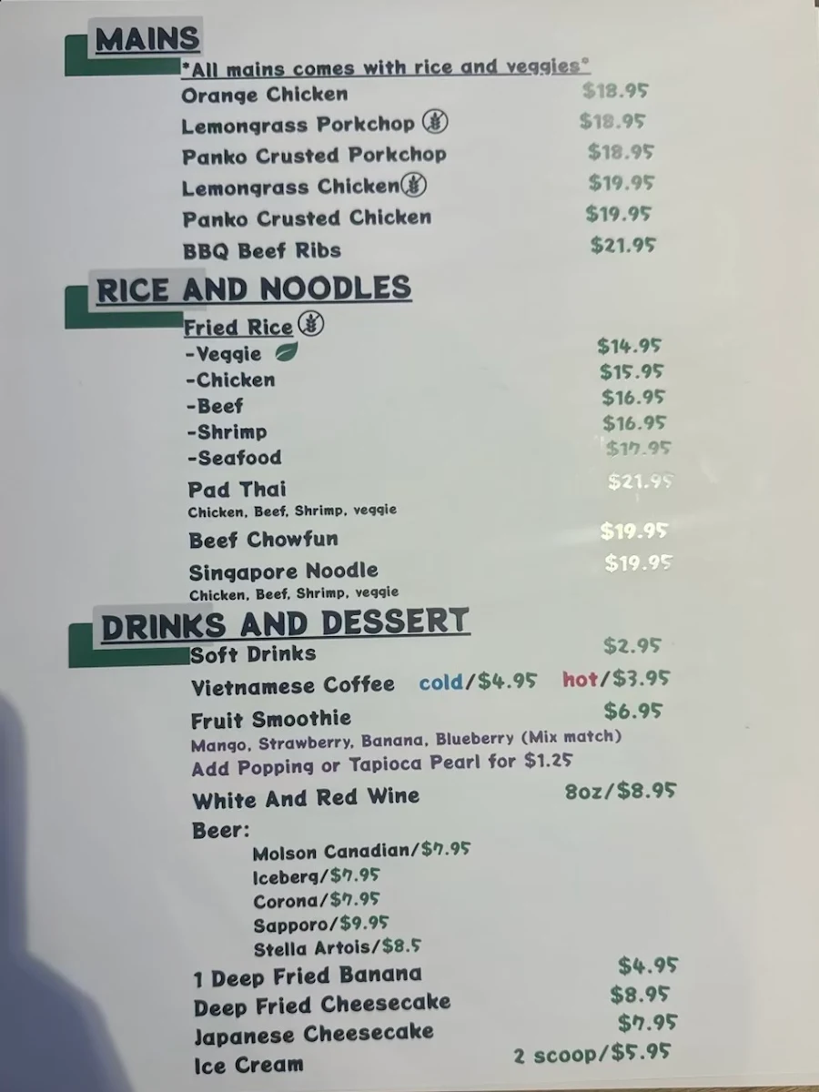 Menu photo 1