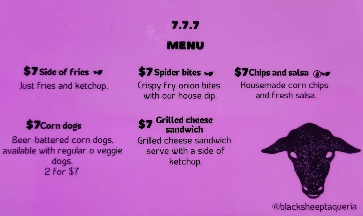 Menu, See-Scape