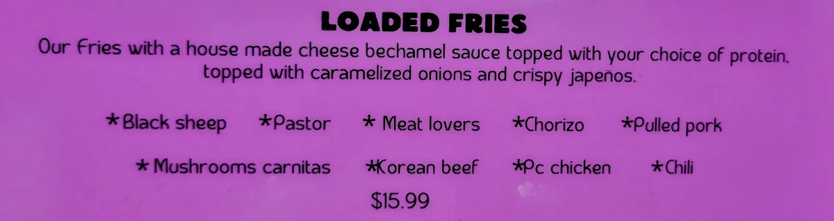 Menu, See-Scape