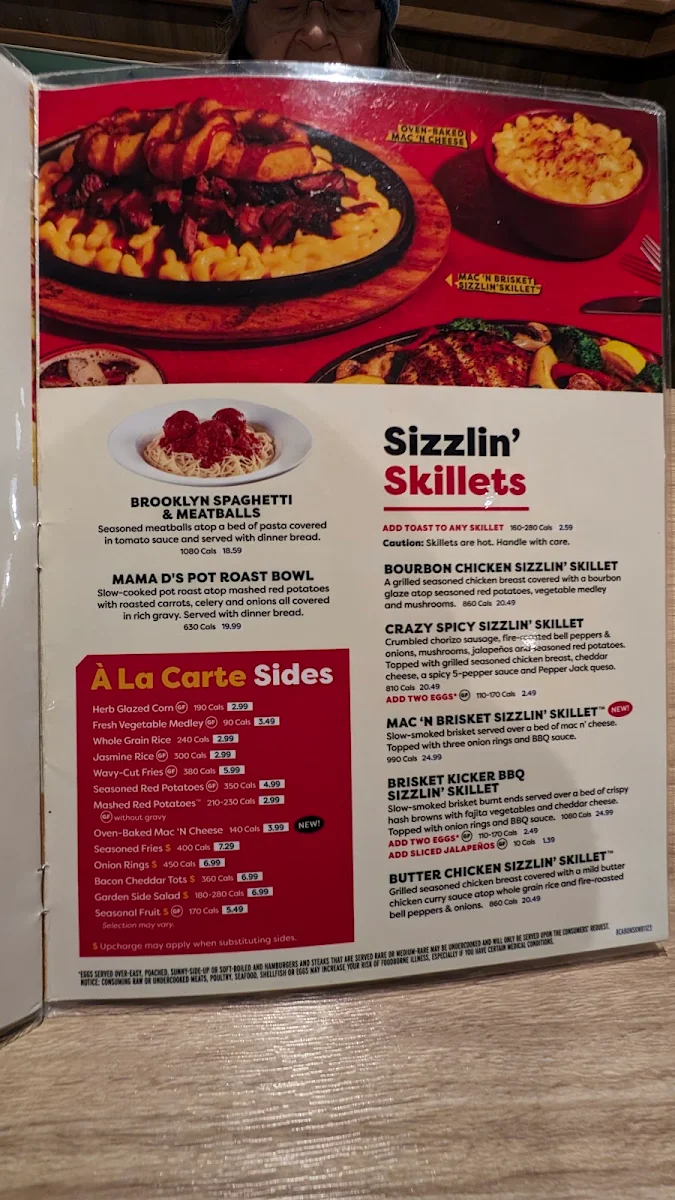 Menu, Denny's Restaurant Abbotsford - Simon Ave